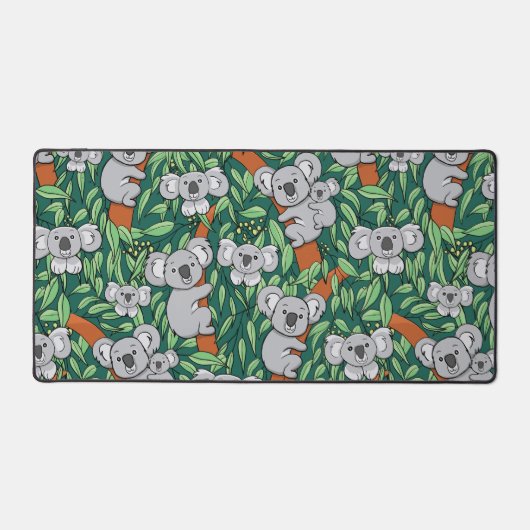 Cute Koalas Green (Recto)