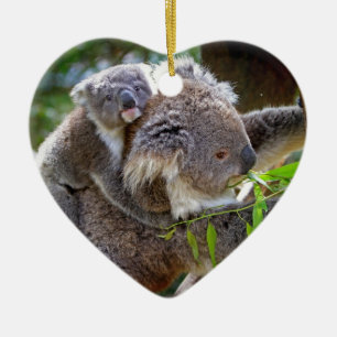 Cute Koalas Keramisch Ornament