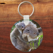 Cute Koalas Sleutelhanger (Voorkant)