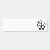Cute Koe Bumpersticker (Voorkant)