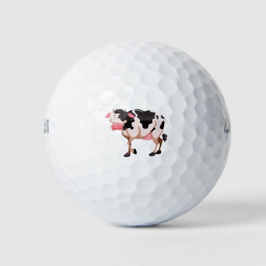 Cute koe golfballen (Voorkant)
