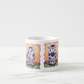 Cute Koe Kitchen Accessoires Espresso Kop (Voorkant)