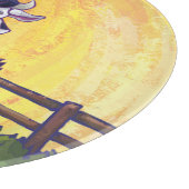 Cute Koe Kitchen Accessoires Snijplank (Hoek)