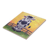 Cute Koe Kitchen Accessoires Tegeltje (Zijkant)