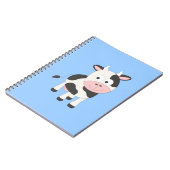 Cute koe notitieboek (Linkerzijde)
