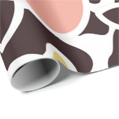 Cute Koe Pattern Cadeaupapier (Rol Hoek)