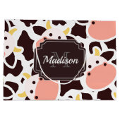 Cute Koe Pattern Groot Cadeauzakje (Achterkant)