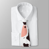 Cute Koe Pattern Stropdas (Gebonden)