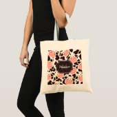 Cute Koe Pattern Tote Bag (Voorkant (product))