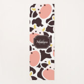 Cute Koe Pattern Yogamat (Voorkant)