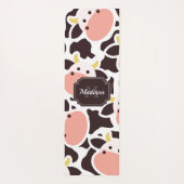 Cute Koe Pattern Yogamat (Achterkant)