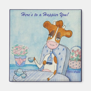 Cute koe Ruthie-Moo Magneet