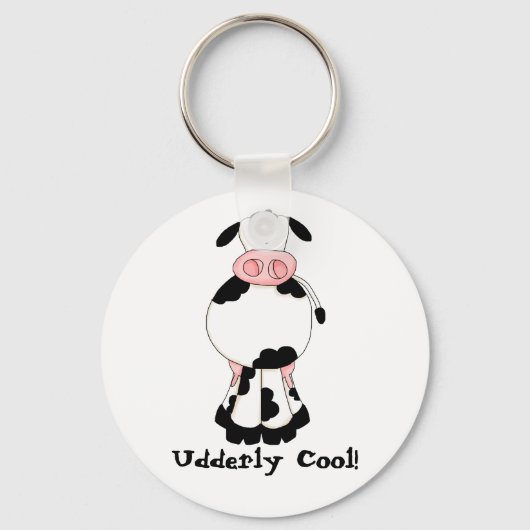 Cute Koe Sleutelhanger (Voorkant)