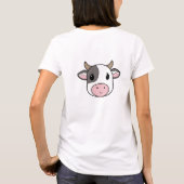 Cute Koe T-shirt (Achterkant)