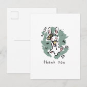 Cute konijn✨️ briefkaart (Voorkant / Achterkant)
