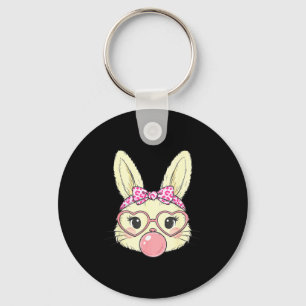 Cute Konijn Konijn Gezicht Voor Vrouwen Meisjes Ki Sleutelhanger