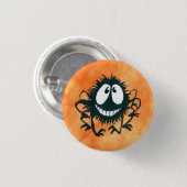 Cute Kooky Halloween Spider Button! Ronde Button 3,2 Cm (Voorkant /achterkant)