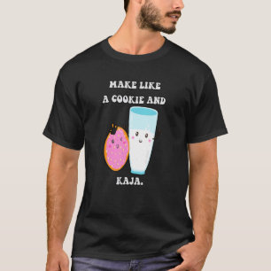 Cute Koreaans Taal Joke maakt als een koekje en ee T-shirt