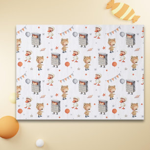 Cute Kostuum Dieren Kinder Verjaardag Tissuepapier