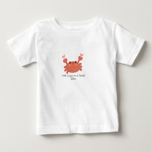 Cute krab t-shirts  (Voorkant)