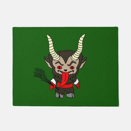 Cute Krampus Deurmat (Voorkant)