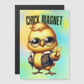 Cute Kuiken Magneet Grappig Pasen-54546 (Voorkant / Achterkant)