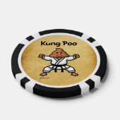 Cute Kung Poo Karate Poker Chips (Enkel)
