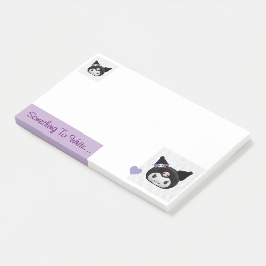 Cute Kuromi Post-it® Notes (Schuin)