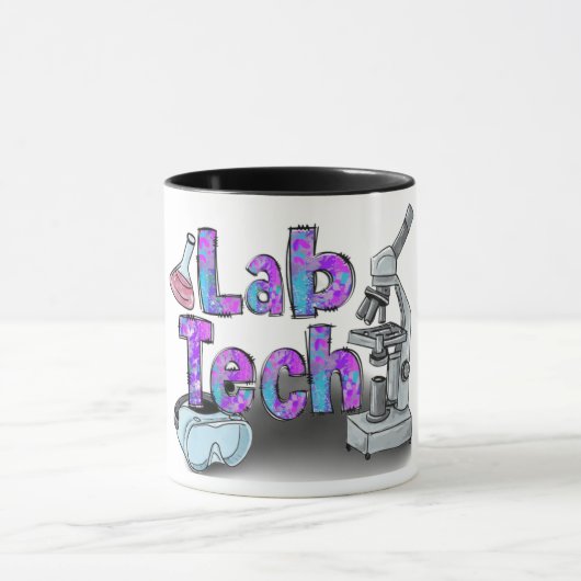 Cute Lab Tech Mok (Midden)