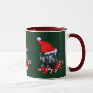 Cute Labrador Retriever kerstcadeaus Mok