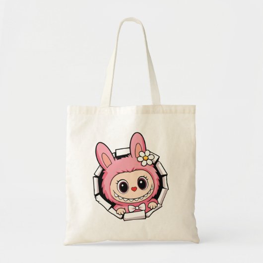 Cute Labubu Tote Bag (Voorkant)