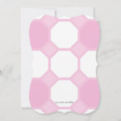 Cute Lace Bra Lingerie Bridal Douche Invitation (Dos)