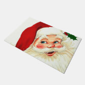Cute lachende  santa deurmat (Schuin)