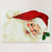 Cute lachende santa legpuzzel (Horizontaal)