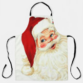 Cute lachende santa schort (Voorkant)
