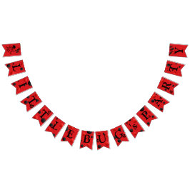 Cute Lady Bug-Birthday-Baby shower-Theme party Vlaggetjes