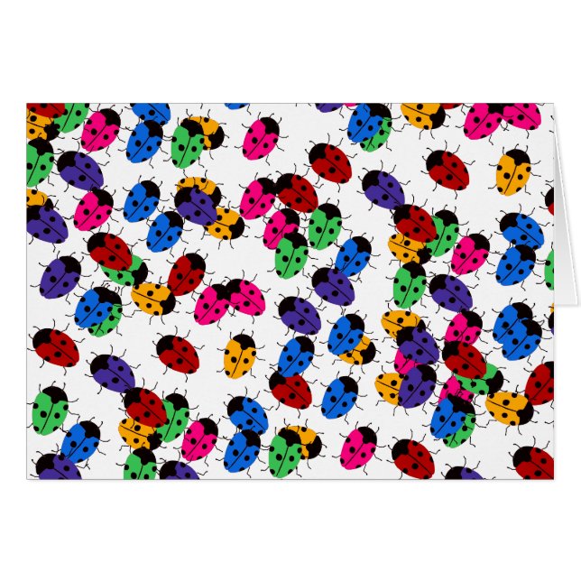 Cute Lady Bug-ontwerp (Voorkant Horizontaal)