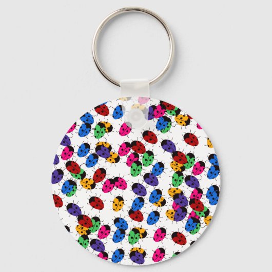 Cute Lady Bug-ontwerp Sleutelhanger (Voorkant)