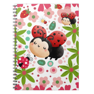 Cute Lady Bugs 🐞 Notitieboek