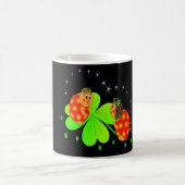 Cute Ladybird Shamrock Café Mug (Centre)