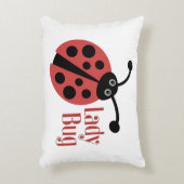 Cute Ladybug Animal Print Decoratief Kussen (Voorkant(Verticaal))