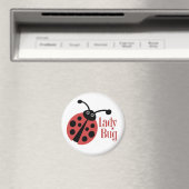 Cute Ladybug Animal Print Magneet (Insitu (Vaatwasser))