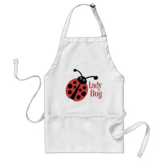 Cute Ladybug Animal Print Standaard Schort