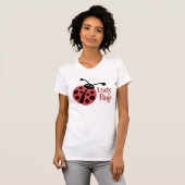 Cute Ladybug Animal Print T-shirt (Voorkant volledig)