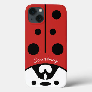 Cute Ladybug iPhone 13 Hoesje