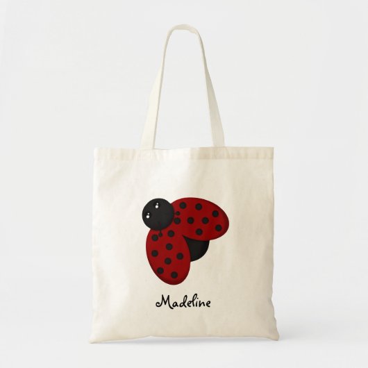 Cute Ladybug Custom Bag Tote Bag (Voorkant)