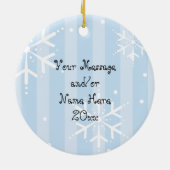 Cute Ladybug Joy Ornament (Achterkant)