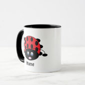 Cute Ladybug Mok (Voorkant links)