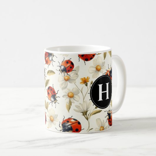 Cute Ladybug Mugs (Devant droit)
