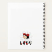 Cute Ladybug personnalisable Girl Planner (Dos)